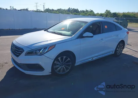 2015 Hyundai Sonata Sport from USA, damaged, VIN 5NPE34AFXFH083844
